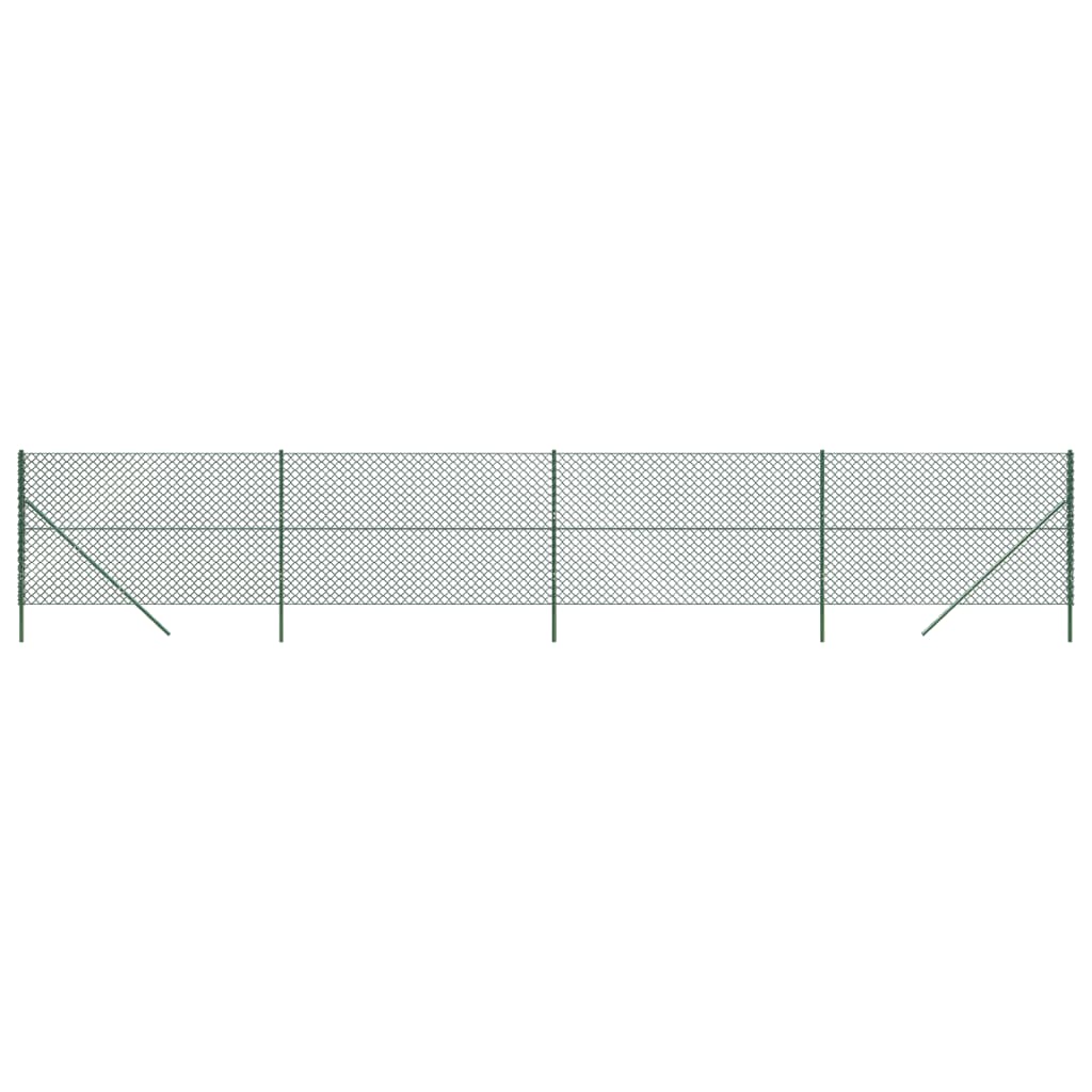 Recinzione a Rete Verde 2,2x10 m