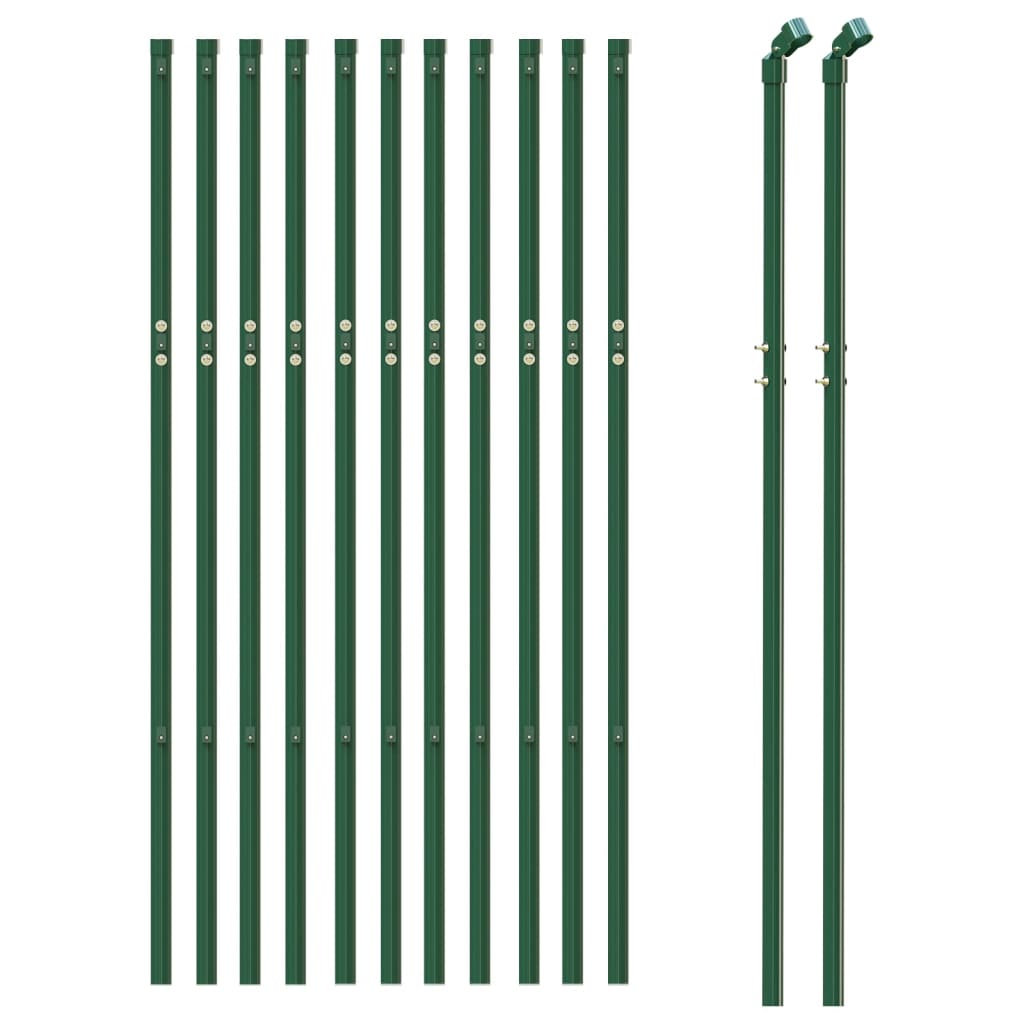 Recinzione a Rete Verde 0,8x25 m