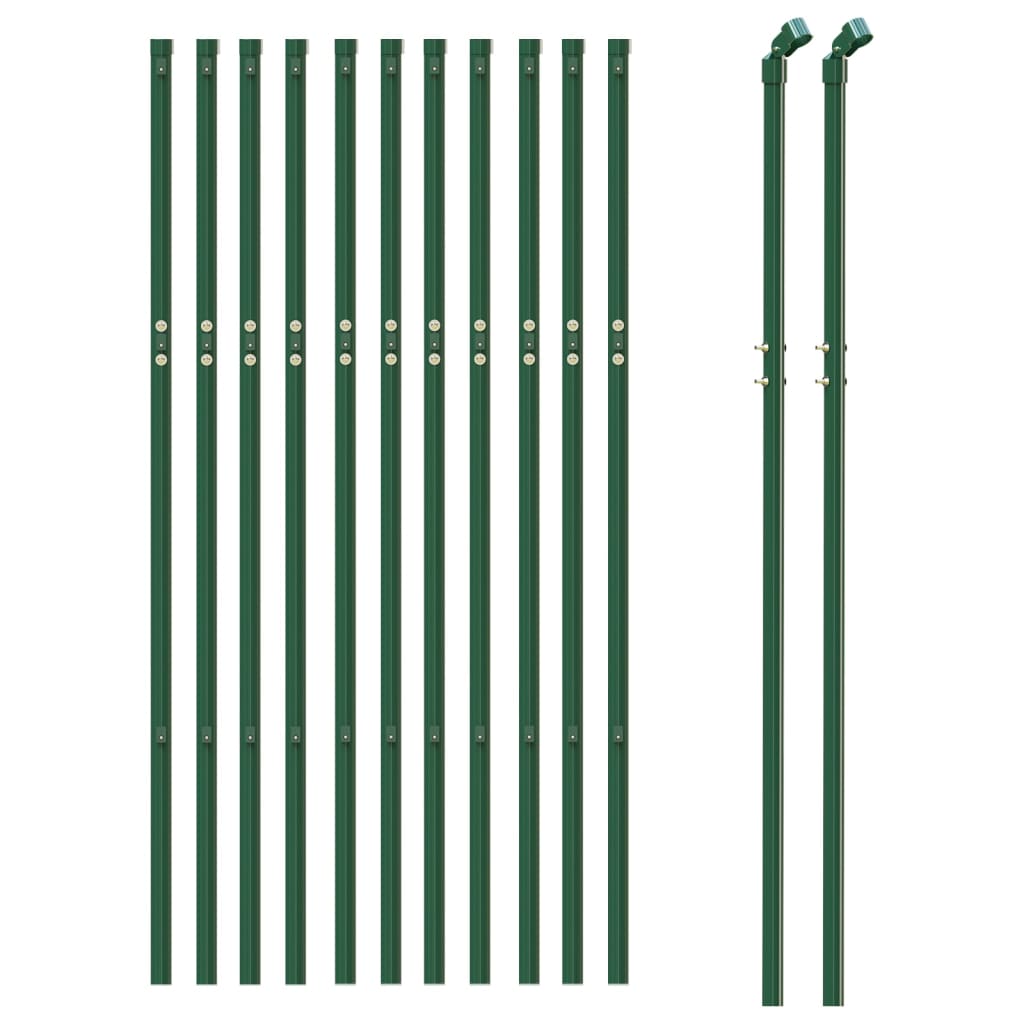 Recinzione a Rete Verde 1,1x25 m