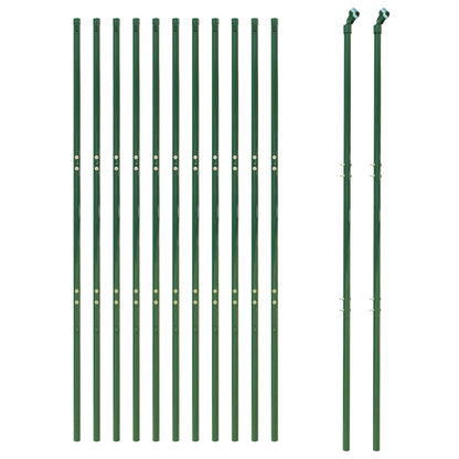 Recinzione a Rete Verde 2,2x25 m