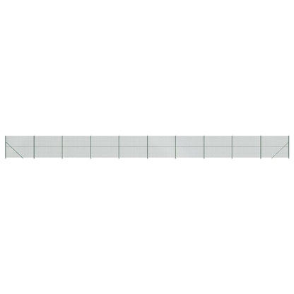 Recinzione a Rete con Flangia Verde 2x25 m