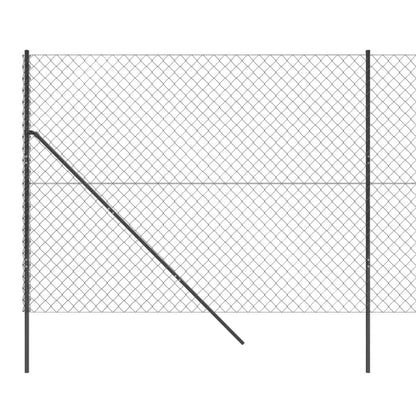 Recinzione a Rete Antracite 1,6x10 m