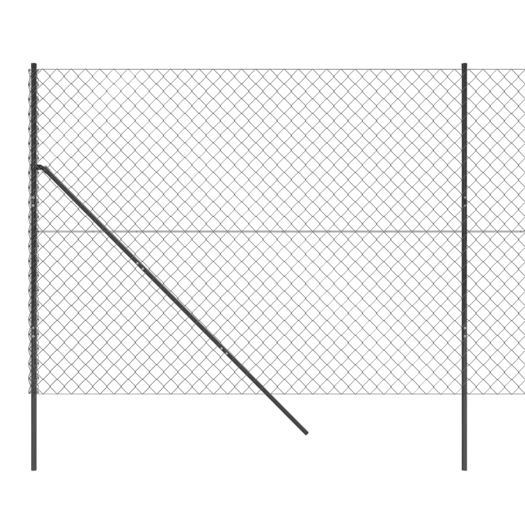 Recinzione a Rete Antracite 2,2x10 m