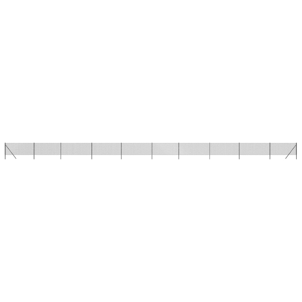 Recinzione a Rete Antracite 1,1x25 m