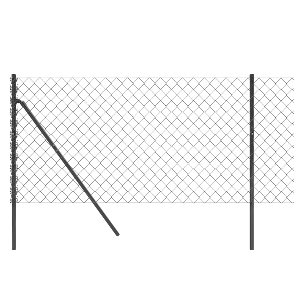 Recinzione a Rete Antracite 1,1x25 m