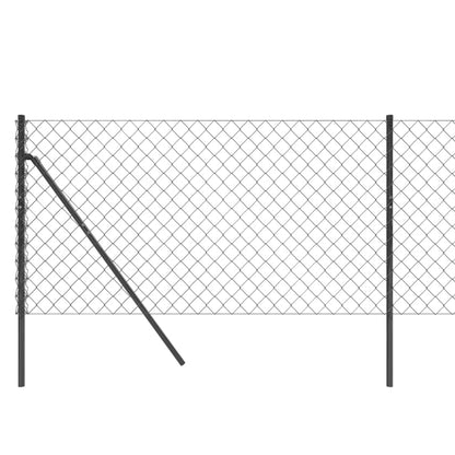 Recinzione a Rete Antracite 1,1x25 m