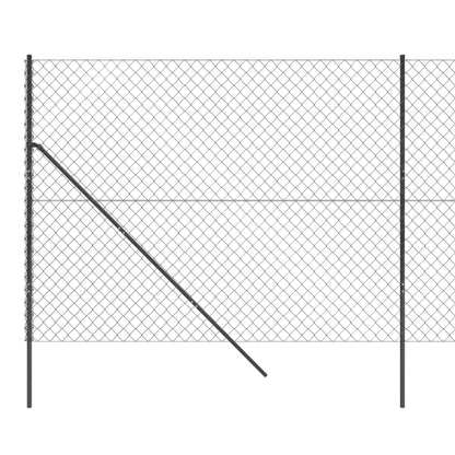 Recinzione a Rete Antracite 1,4x25 m