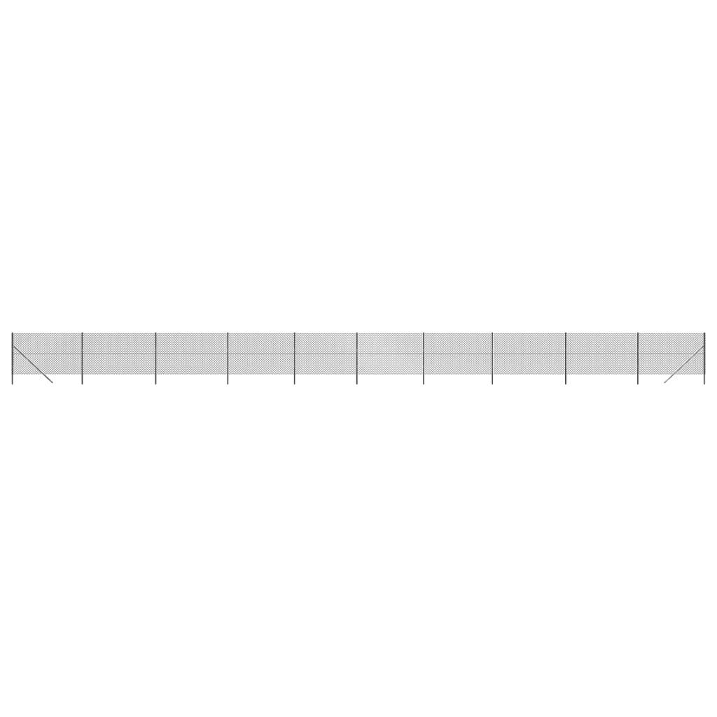 Recinzione a Rete Antracite 2x25 m
