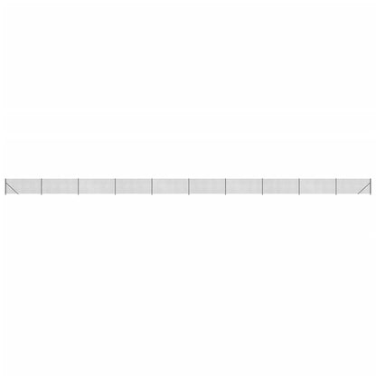 Recinzione a Rete con Flangia Antracite 1x25 m