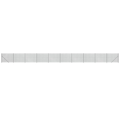 Recinzione a Rete con Flangia Antracite 1,6x25 m