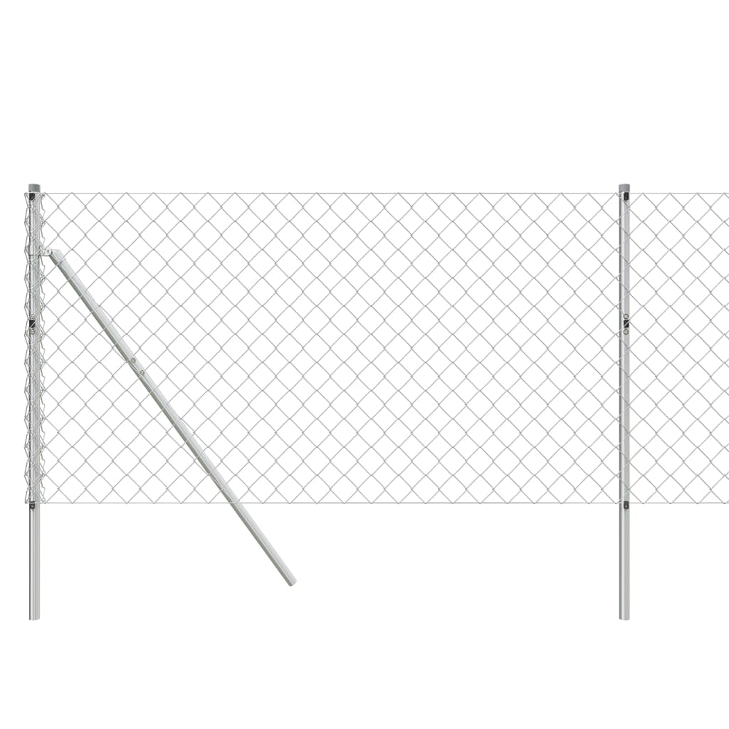 Recinzione a Rete Argento 1x10 m