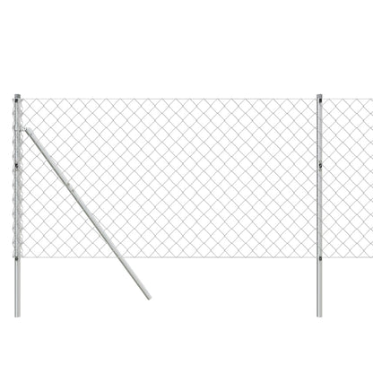 Recinzione a Rete Argento 1x10 m