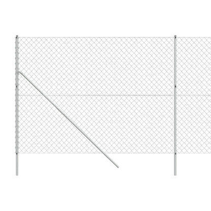 Recinzione a Rete Argento 1,4x10 m