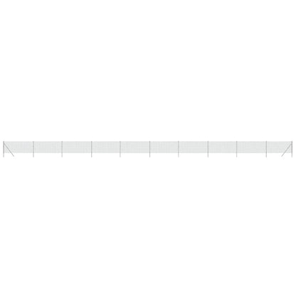 Recinzione a Rete Argento 0,8x25 m