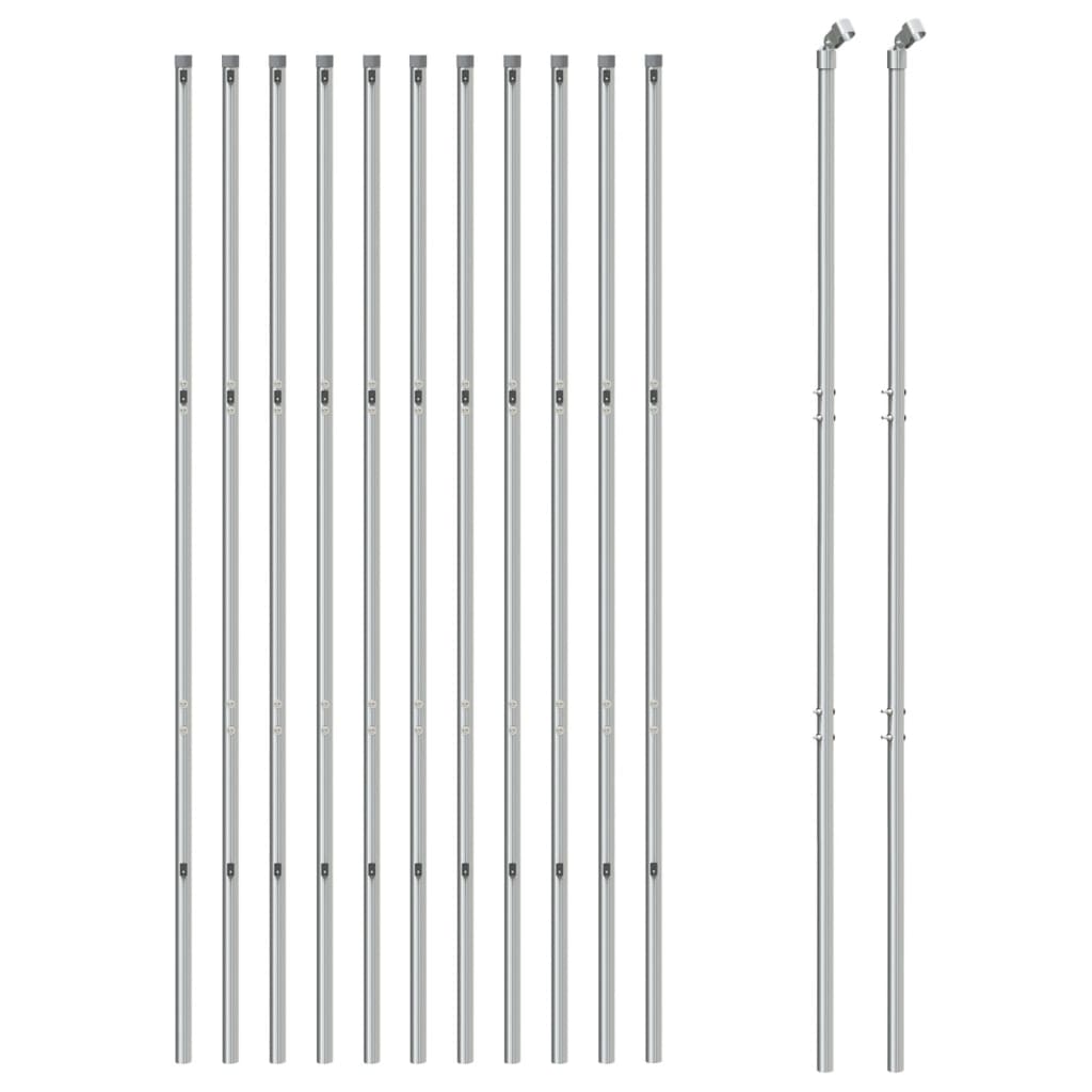 Recinzione a Rete Argento 1,4x25 m