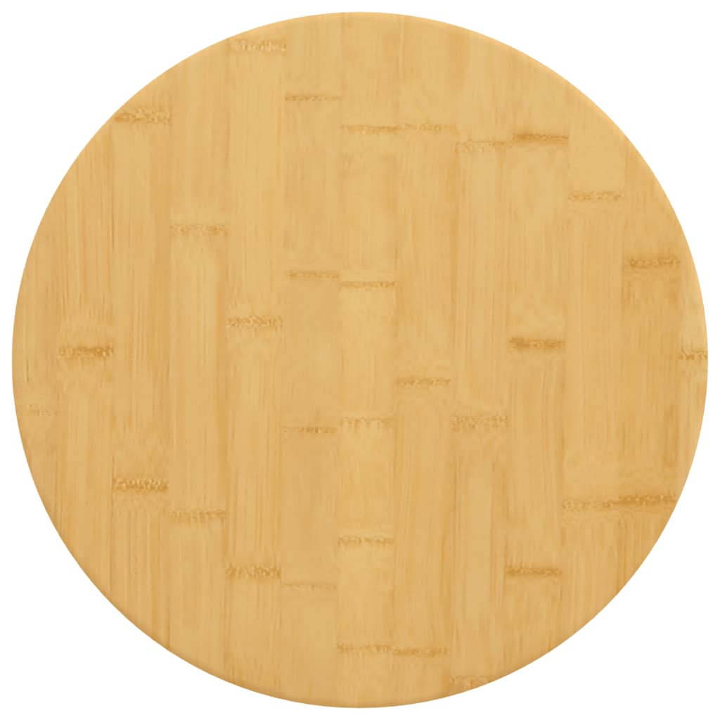 Piano del Tavolo Ã˜50x1,5 cm in BambÃ¹