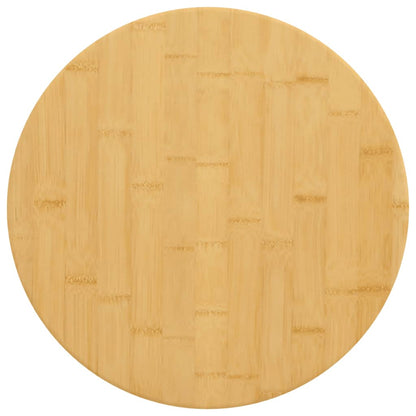Piano del Tavolo Ã˜50x1,5 cm in BambÃ¹