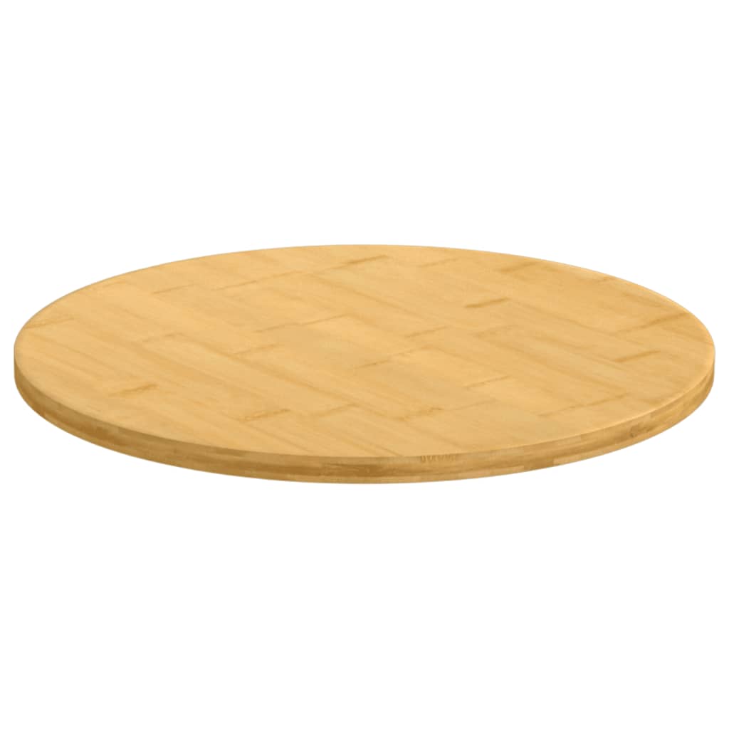 Piano del Tavolo Ã˜50x1,5 cm in BambÃ¹