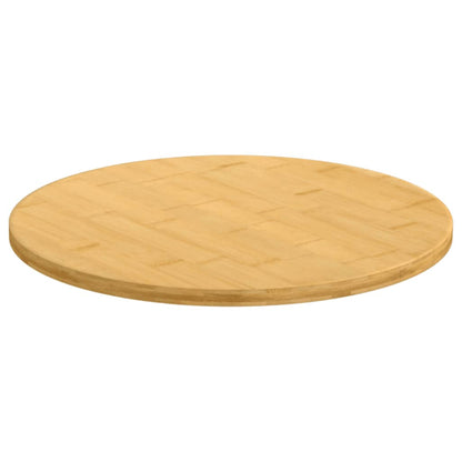 Piano del Tavolo Ã˜50x1,5 cm in BambÃ¹