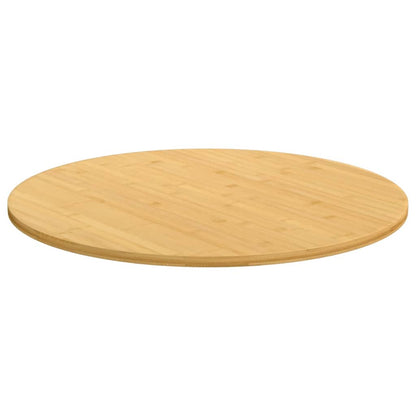 Piano del Tavolo Ø90x1,5 cm in Bambù