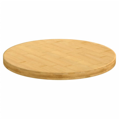 Piano del Tavolo Ã˜40x2,5 cm in BambÃ¹