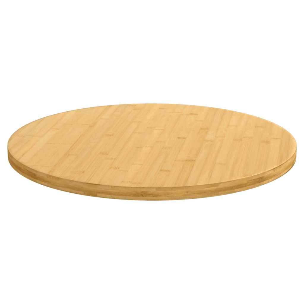 Piano del Tavolo Ã˜80x2,5 cm in BambÃ¹