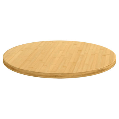 Piano del Tavolo Ã˜80x2,5 cm in BambÃ¹