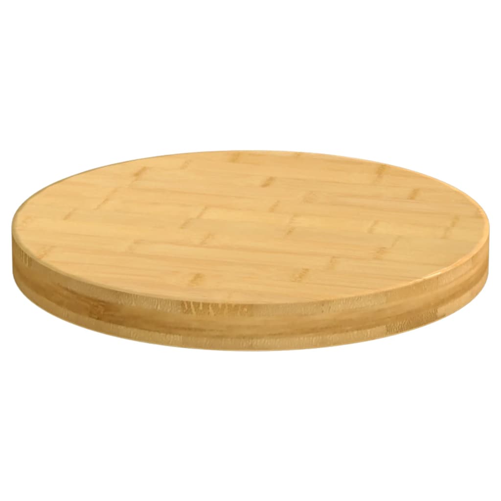 Piano del Tavolo Ã˜40x4 cm in BambÃ¹