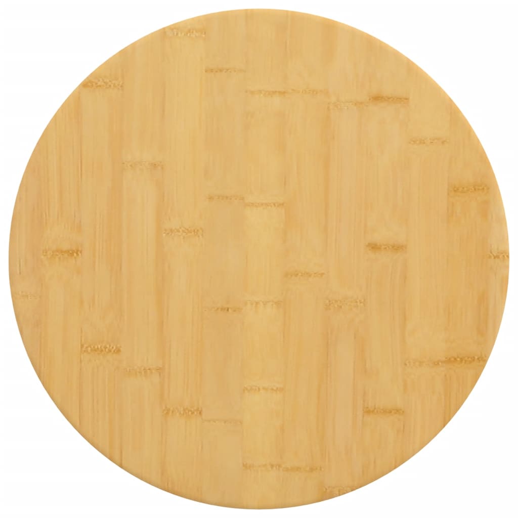 Piano del Tavolo Ã˜50x4 cm in BambÃ¹