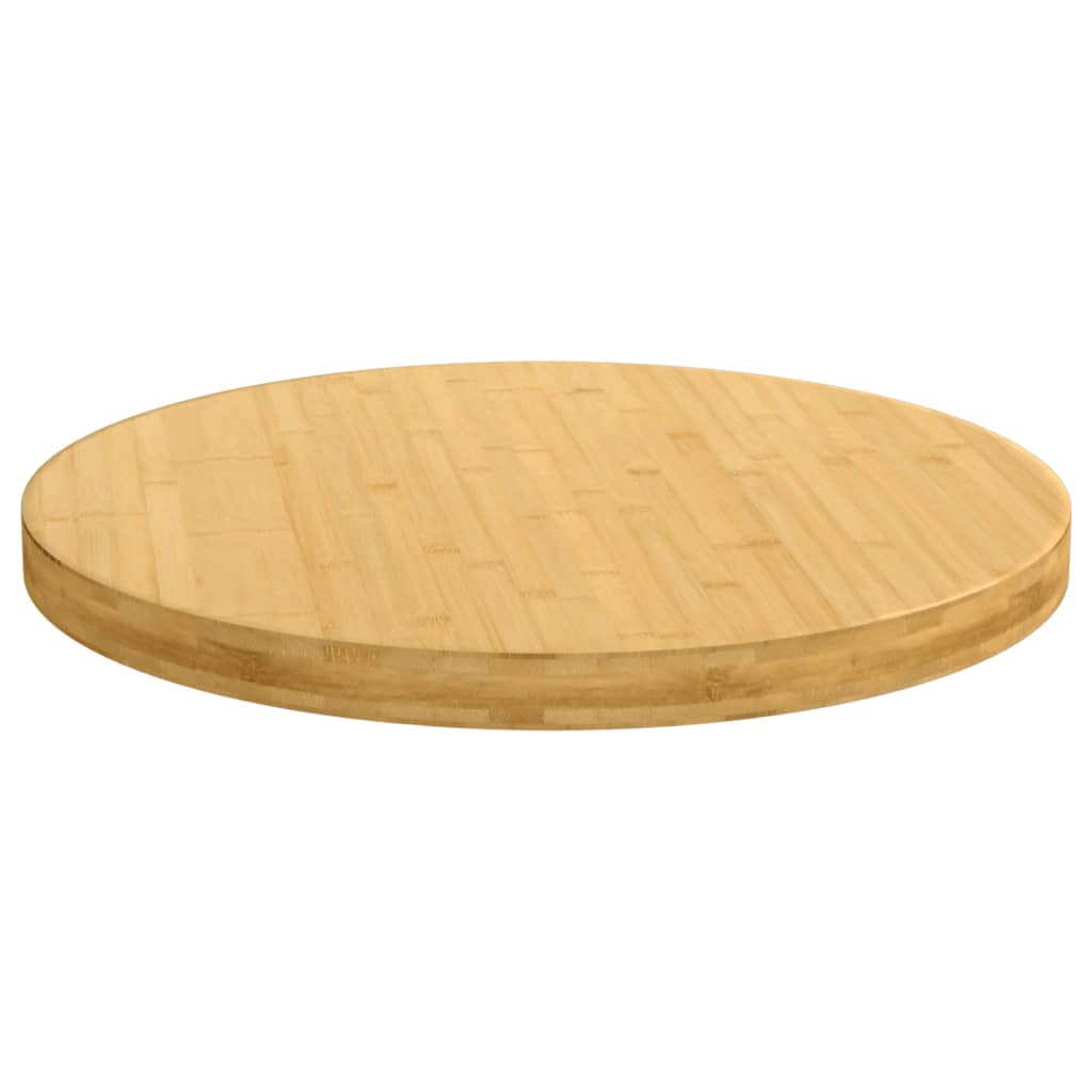 Piano del Tavolo Ã˜80x4 cm in BambÃ¹
