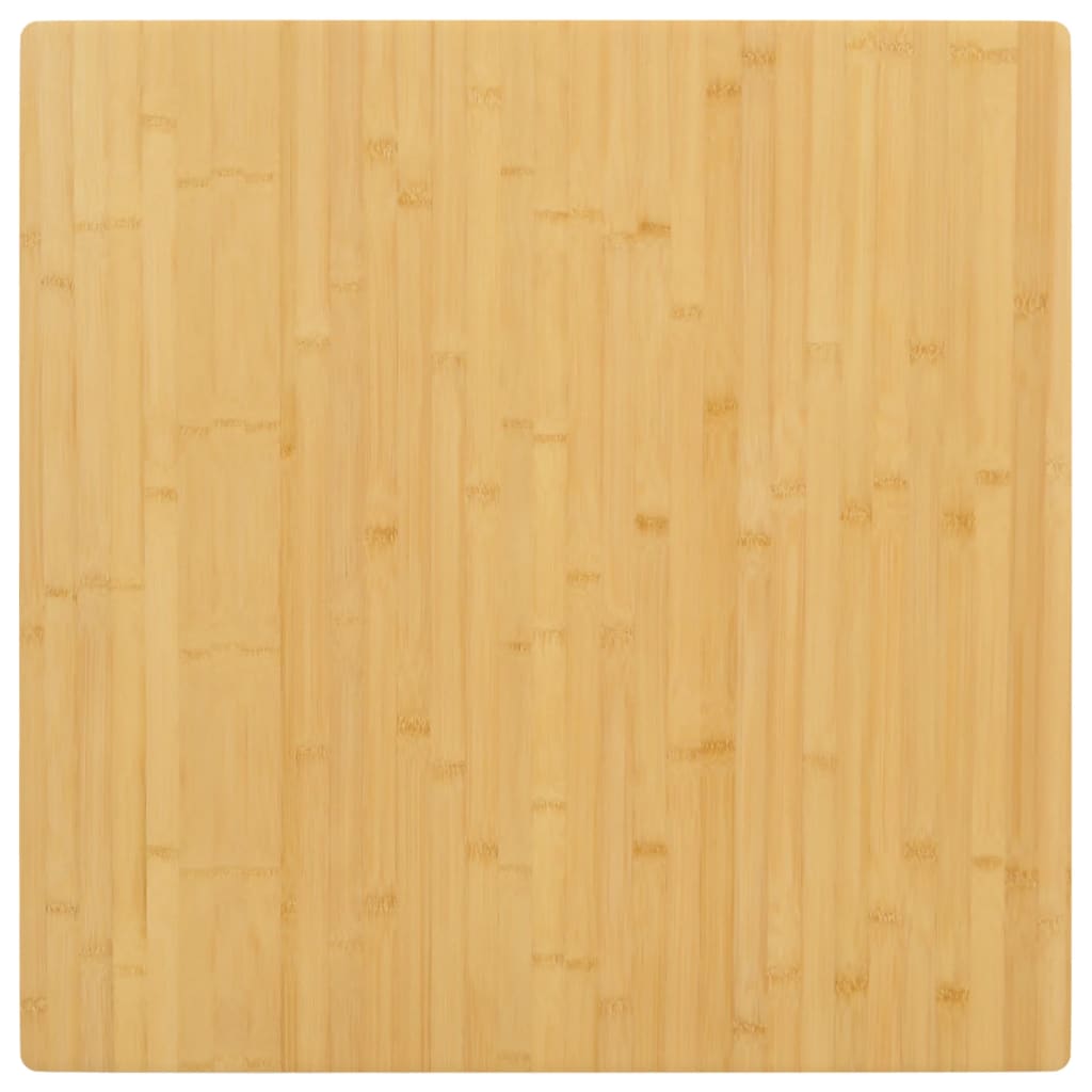 Piano del Tavolo 80x80x2,5 cm in BambÃ¹