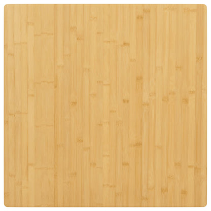 Piano del Tavolo 90x90x2,5 cm in BambÃ¹