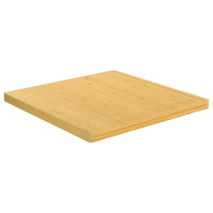 Piano del Tavolo 90x90x4 cm in BambÃ¹