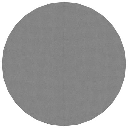 Telo Sotto Piscina Grigio Chiaro Ã˜244 cm Geotessile Poliestere