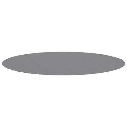 Telo Sotto Piscina Grigio Chiaro ÃƒËœ306 cm Geotessile Poliestere