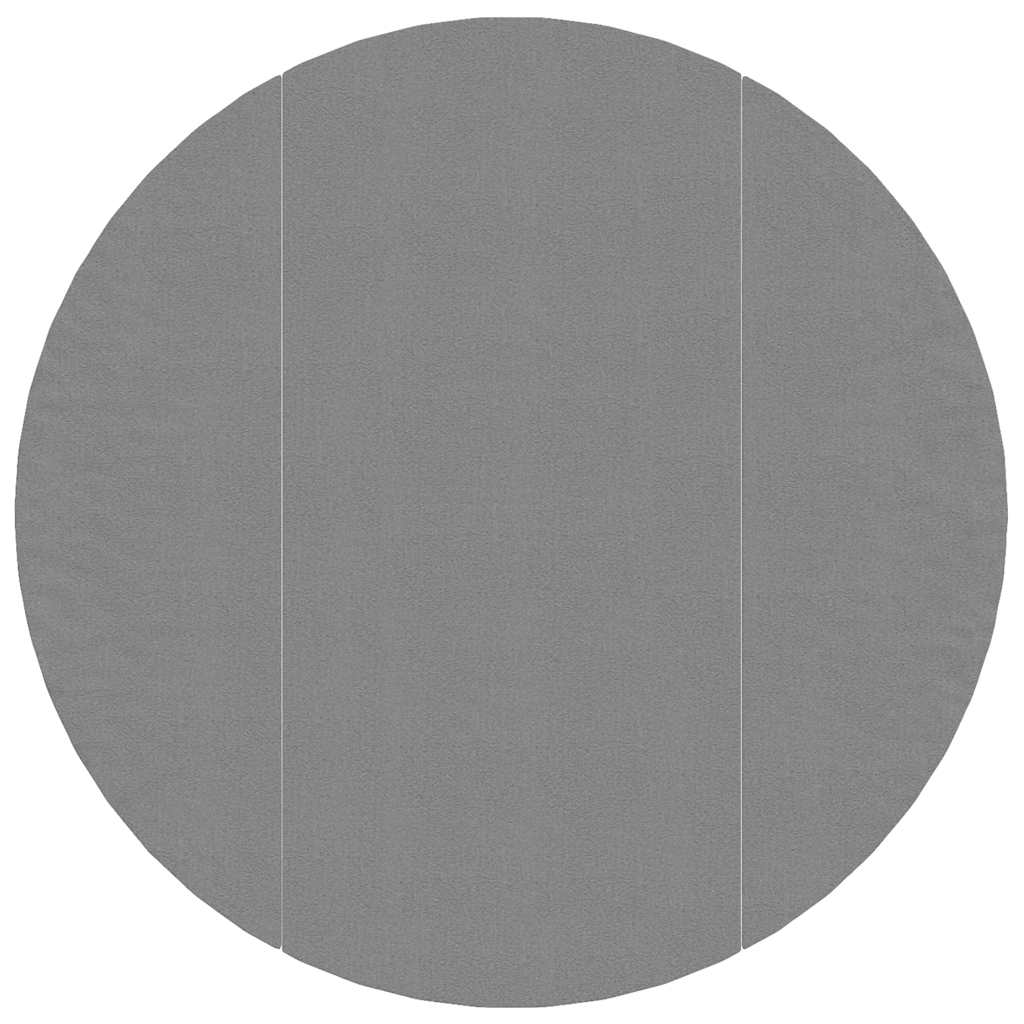 Telo Sotto Piscina Grigio Chiaro ÃƒËœ306 cm Geotessile Poliestere