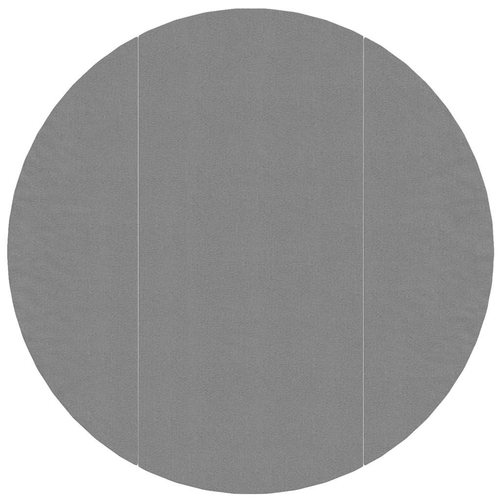 Telo Sotto Piscina Grigio Chiaro ÃƒËœ366 cm Geotessile Poliestere