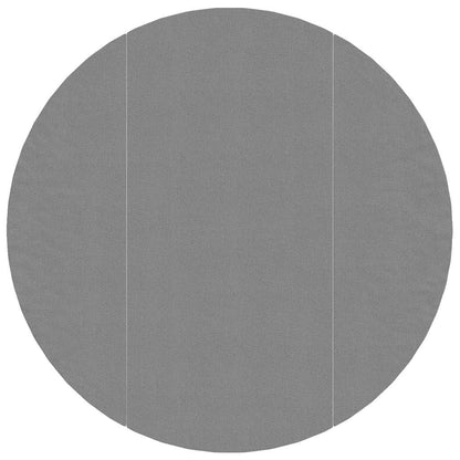 Telo Sotto Piscina Grigio Chiaro ÃƒËœ366 cm Geotessile Poliestere