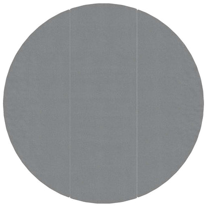 Telo Sotto Piscina Grigio Chiaro Ã˜396 cm Geotessile Poliestere