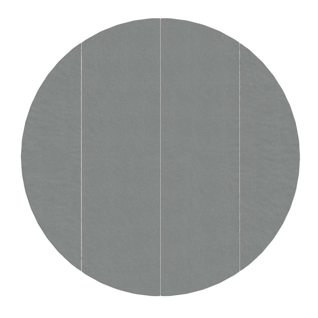 Telo Sotto Piscina Grigio Chiaro Ã˜458 cm Geotessile Poliestere