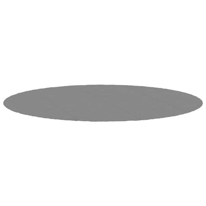 Telo Sotto Piscina Grigio Chiaro Ã˜500 cm Geotessile Poliestere