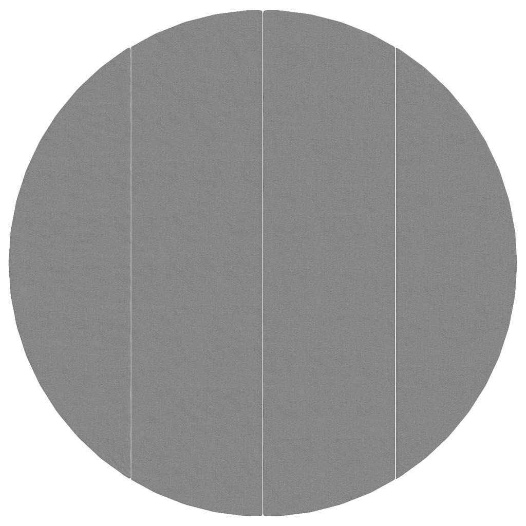 Telo Sotto Piscina Grigio Chiaro Ã˜500 cm Geotessile Poliestere