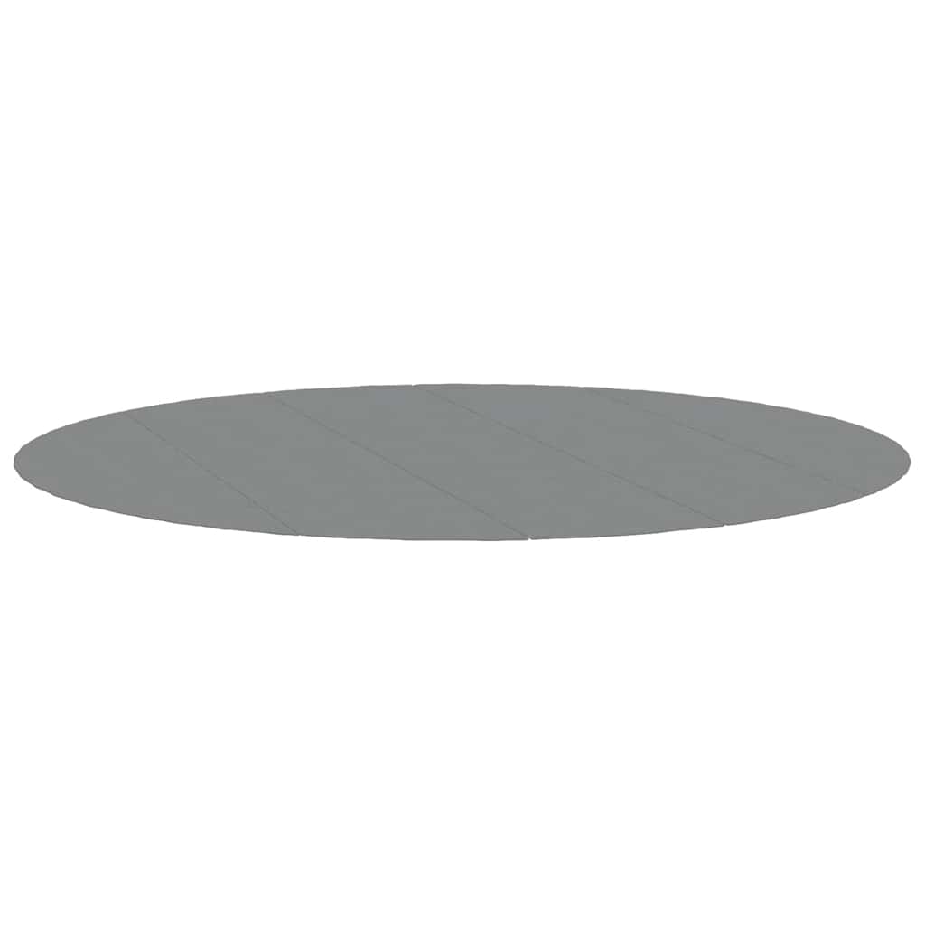 Telo Sotto Piscina Grigio Chiaro ÃƒËœ550 cm Geotessile Poliestere