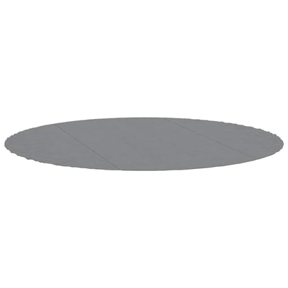 Telo Sotto Piscina Grigio Chiaro ÃƒËœ306 cm Geotessile Poliestere