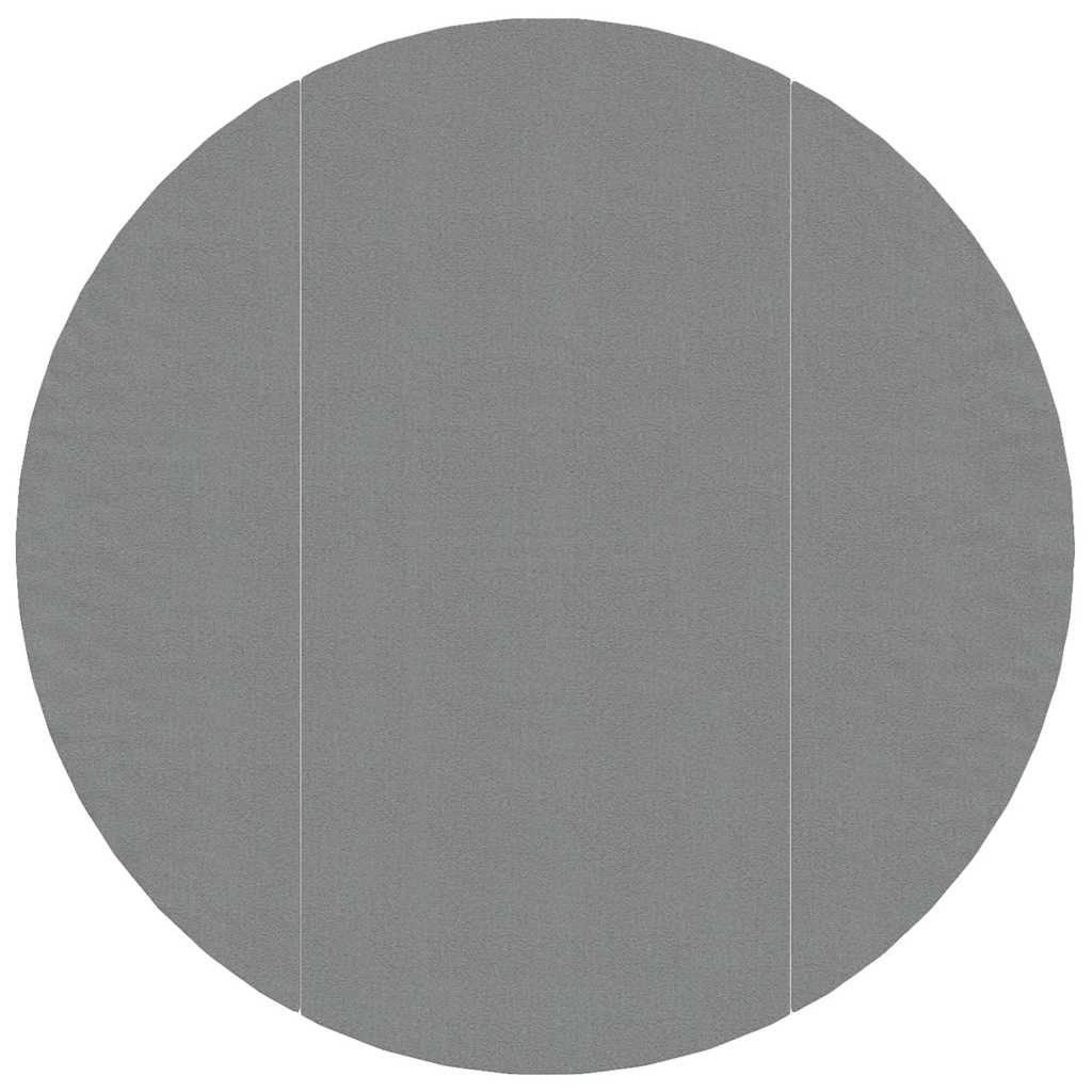 Telo Sotto Piscina Grigio Chiaro ÃƒËœ366 cm Geotessile Poliestere