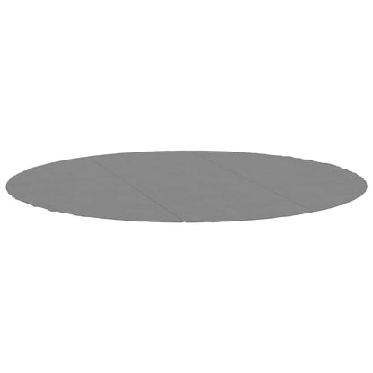 Telo Sotto Piscina Grigio Chiaro Ã˜396 cm Geotessile Poliestere