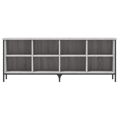 Scarpiera Grigio Sonoma 131x35x50 cm in Legno Multistrato