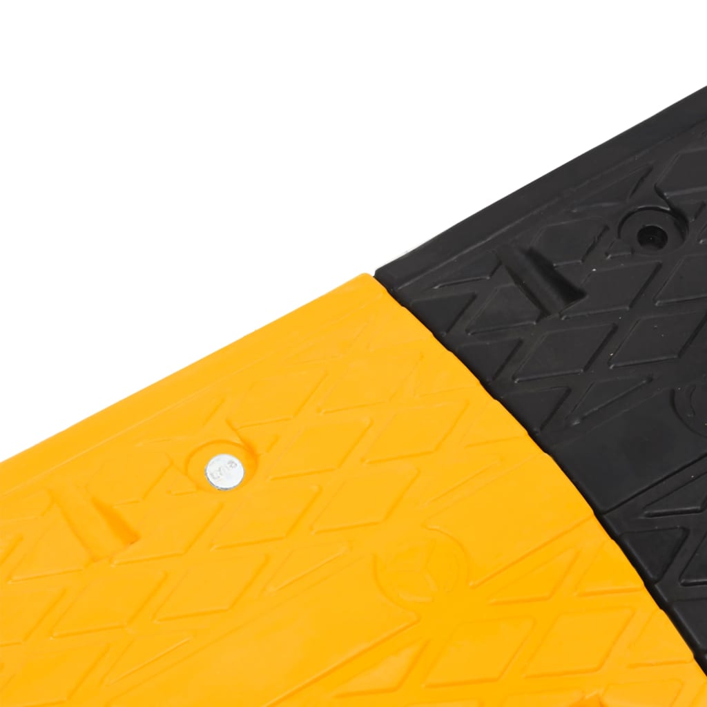 Dossi 4 pz Giallo e Nero 97x32,5x4 cm in Gomma
