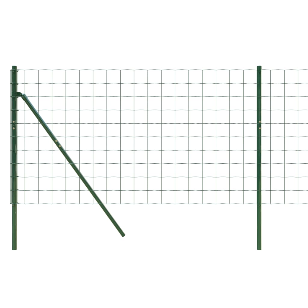 Recinzione Metallica Verde 1x25 m in Acciaio Zincato