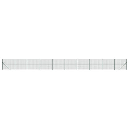 Recinzione Metallica con Flangia Verde 2,2x25 m